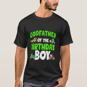 Godfather van de verjaardagsjongen Boerderij Tract T-shirt