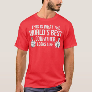 Godfather van Godchild Godfathers Worlds Best God T-shirt