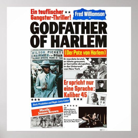Godfather van Harlem Poster (Voorkant)