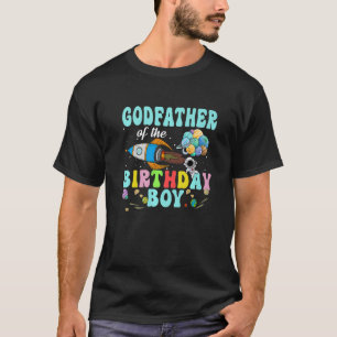 Godfather van het 'Birthday Astronaut Boy Space Pa T-shirt