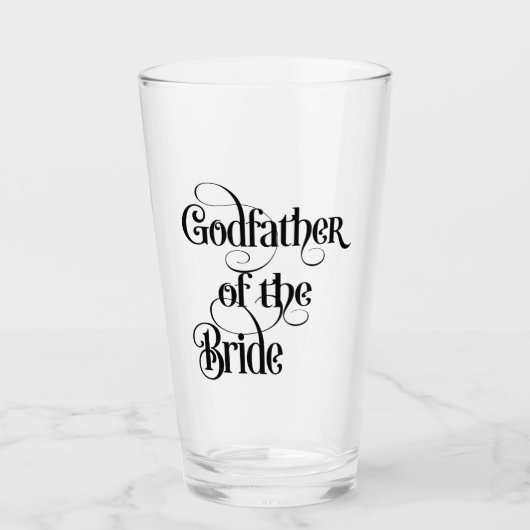 Godfather van het brideglas glas (Voorkant)