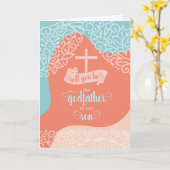 Godfather vraagt Sinaasappel en blauw aan met Cros Kaart (Gele Bloem)