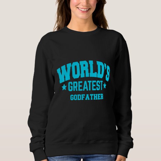 Godfather Werelds Beste Blauwe Trui (Voorkant)
