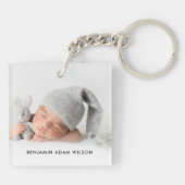 Godfather Year Vestigde Foto Sleutelhanger (Achterkant)