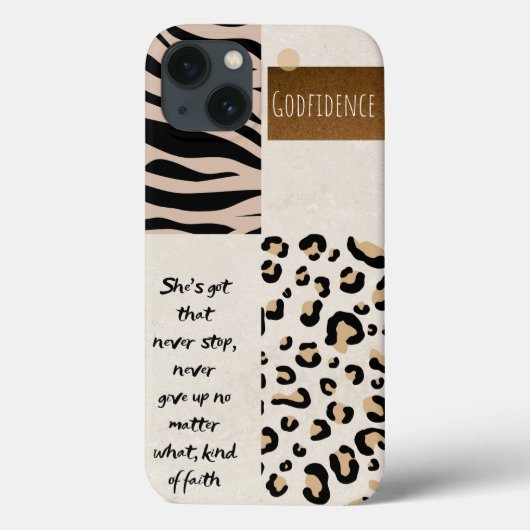 Godfidence faith Case-Mate iPhone case (Achterkant)