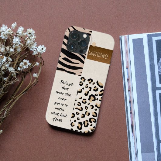 Godfidence faith Case-Mate iPhone case