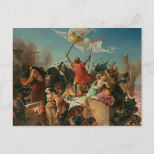 Godfrey de Bouillon, Franse kruisvaarder Briefkaart