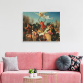 Godfrey de Bouillon, Franse kruisvaarder Canvas Afdruk (Insitu (Woonkamer))