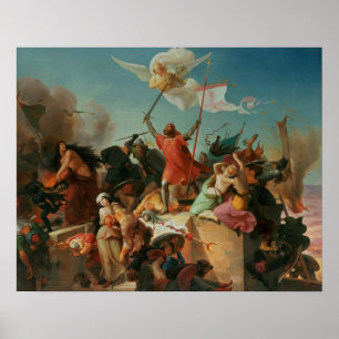Godfrey de Bouillon, Franse kruisvaarder Poster