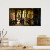 Godfrey van Bouillon die de trofeeën in hun bezit Poster (Keuken)