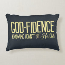 Godftrust Inspirerend Accent Pillow