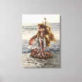 Godin Aphrodite Stretched Canvas Print (Voorkant)