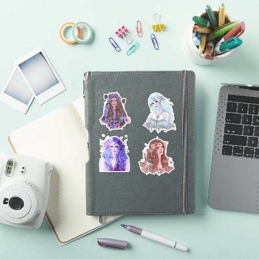 Godin art stickers van Renee Lavoie (iPad Cover)