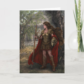 Godin Athena Kaart door Lindsay Archer