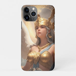 Godin Athena omringd door haar gedachten iPhone 11Pro Hoesje