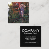 godin aza in eureka - bronnen vierkante visitekaartje (Voorkant / Achterkant)