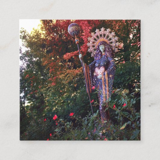 godin aza in eureka - bronnen vierkante visitekaartje (Voorkant)