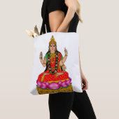 Godin Bhairavi Boodschaptas Tote Bag (Dichtbij)
