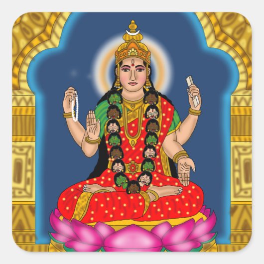 Godin Bhairavi Stickers (Voorkant)