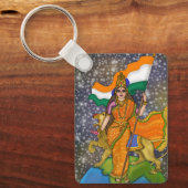 Godin Bharat Mata Sleutelhanger (Voorkant)