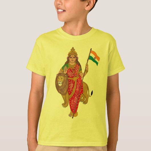 Godin Bharat Mata T-shirt (Voorkant)