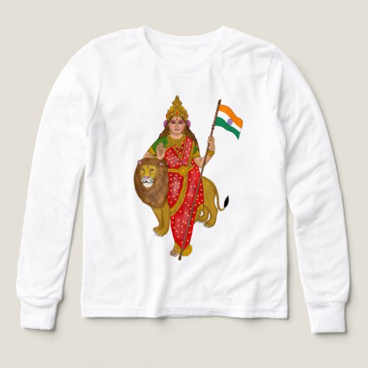Godin Bharat Mata T-shirt (Voorkant)