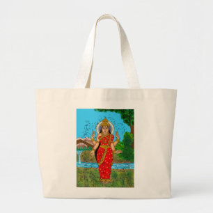 Godin Bhramari Boodschappentas Grote Tote Bag