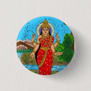 Godin Bhramari Knop Ronde Button 3,2 Cm