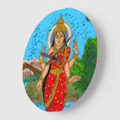 Godin Bhramari Wandklok (Hoek)