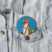 Godin Brahmacharini-knop Ronde Button 7,6 Cm (In situ)