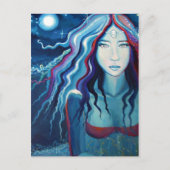 Godin Briefkaart - "Electric Moon" (Voorkant)