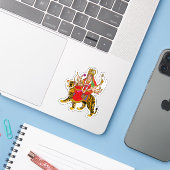 Godin Chandraghanta Sticker (Laptop met iPhone)