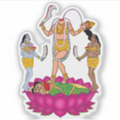 Godin Chinnamasta Sticker (Voorkant)