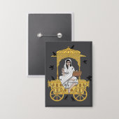 Godin Dhumavati Knop Button (Voorkant / Achterkant)