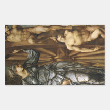Godin die het Rad van Fortuin draait (Burne-Jones)