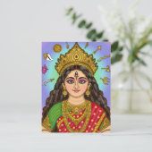 Godin Durga Briefkaart (Staand voorkant)