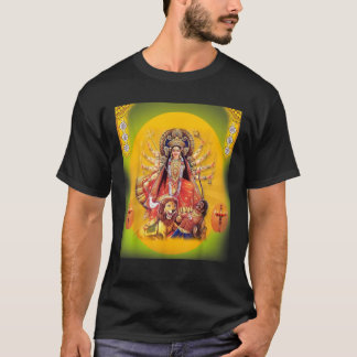 Godin Durga in volle goddelijke heerlijkheid TShir T-shirt
