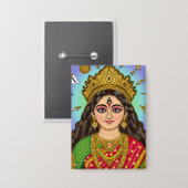Godin Durga Knop Button (Voorkant / Achterkant)