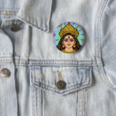 Godin Durga Knop Ronde Button 5,7 Cm (In situ)