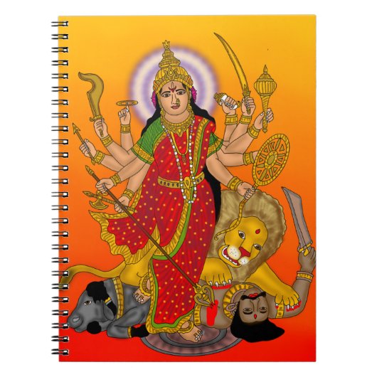 Godin Durga Notitieboek (Voorkant)