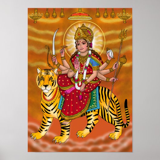 Godin Durga Poster (Voorkant)