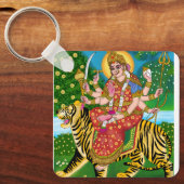 Godin Durga Ronde Sleutelhanger (Voorkant)