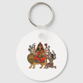 Godin Durga Sleutelhanger (Voorkant)