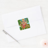 Godin Durga Square Sticker (Envelop)