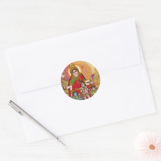Godin Durga Sticker (Envelop)