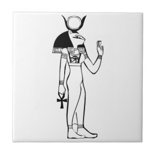 Godin, Egyptische hiërogliefen Tegeltje