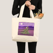 Godin en Moon Grote Tote Bag (Voorkant (product))