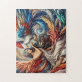 Godin En Vuurvogel Legpuzzel (Verticaal)