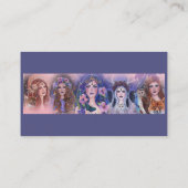 godin fantasiekunst van Renee Lavoie Visitekaartje (Achterkant)