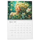 Godin Flora – Natuurlijke Stromende Schoonheid Kalender (Feb 2027)